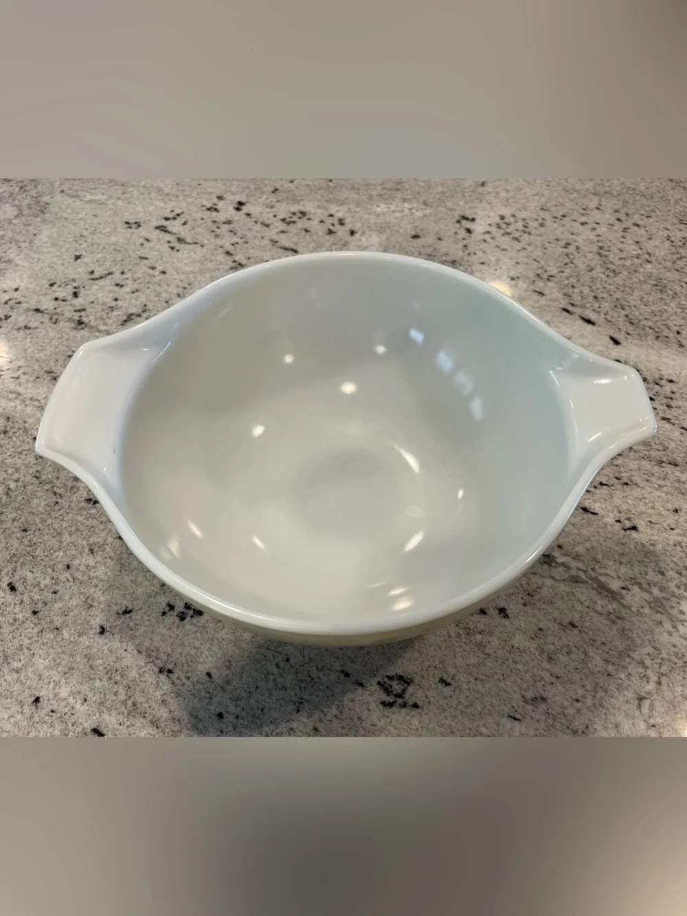 VTG Pyrex Forest Fancies Mushroom Mixing Bowl 444 Cinderella Large 4 Qt Handles